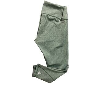 1X Adidas Womens New Green Oxide 7/8 Tights Leggings HM1190